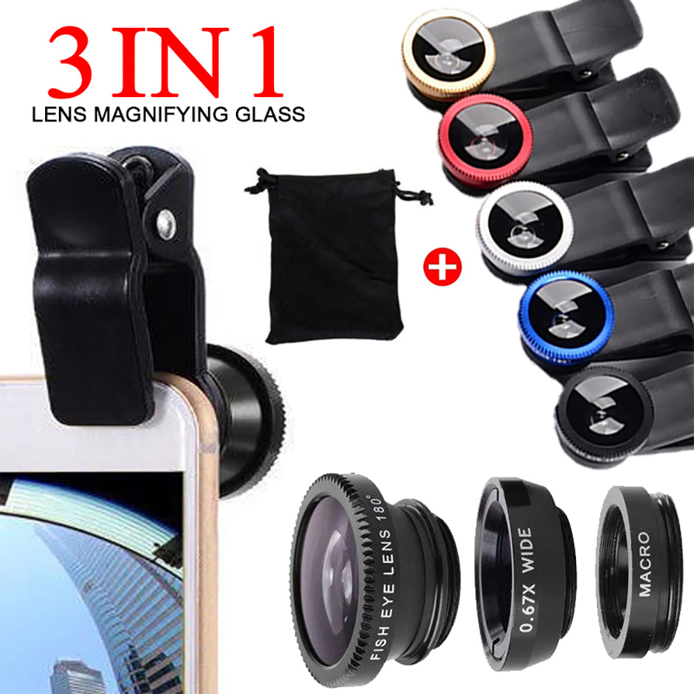 Fishing Camera - Obiettivo universale 3 in 1 Fish