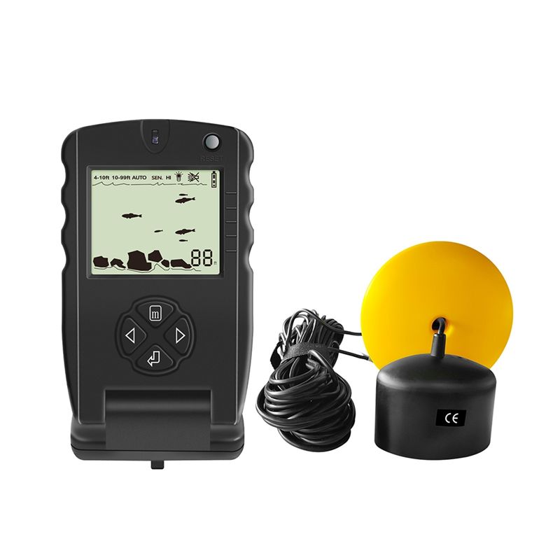 Fishing Depth Finder - Nuovo Ecoscandaglio Portatile per Pesca, Sonar