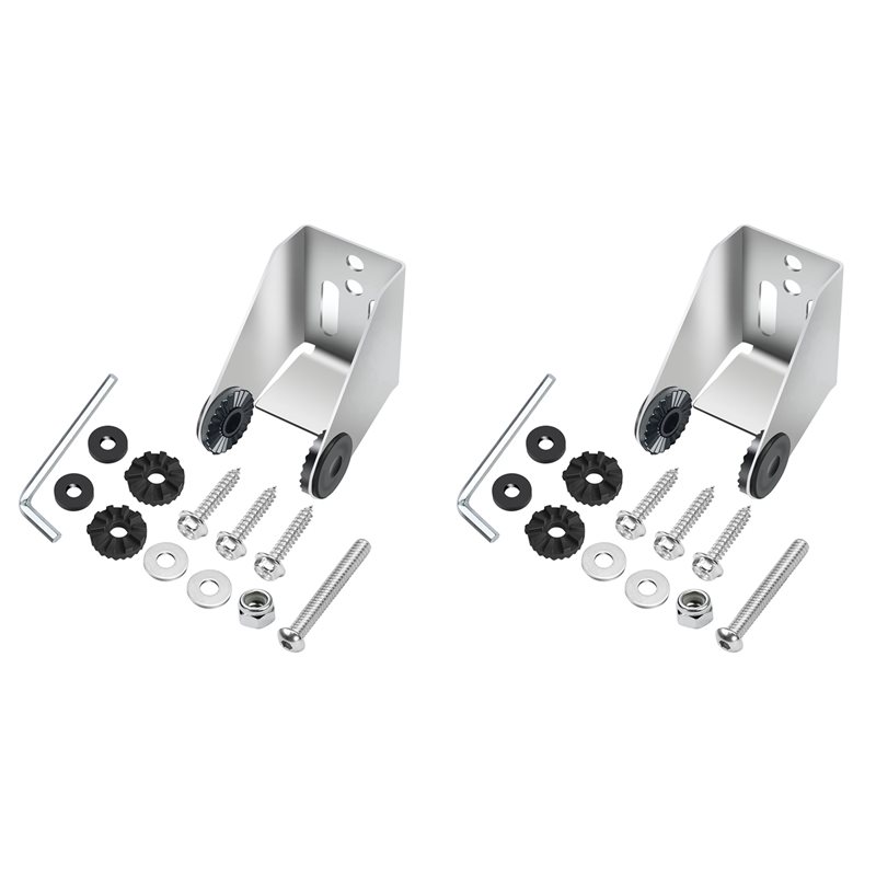 Fish Finder Mount - 2 staffe di montaggio per trasduttori