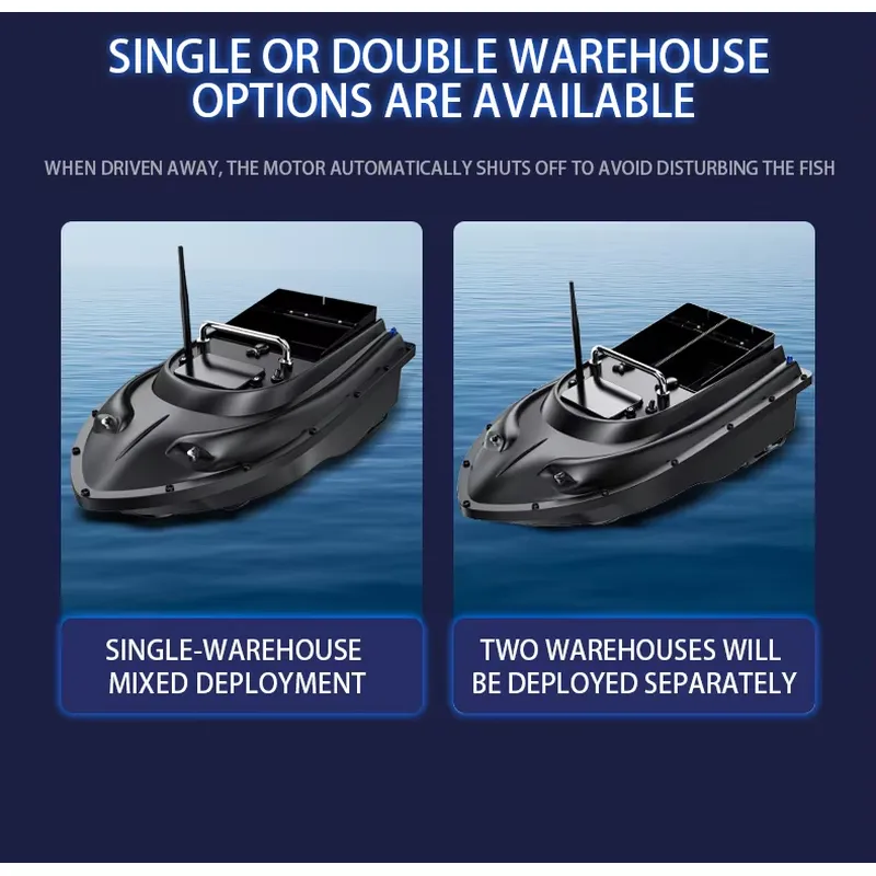 Fish Finder Gps - Barca da Pesca per Carpe con