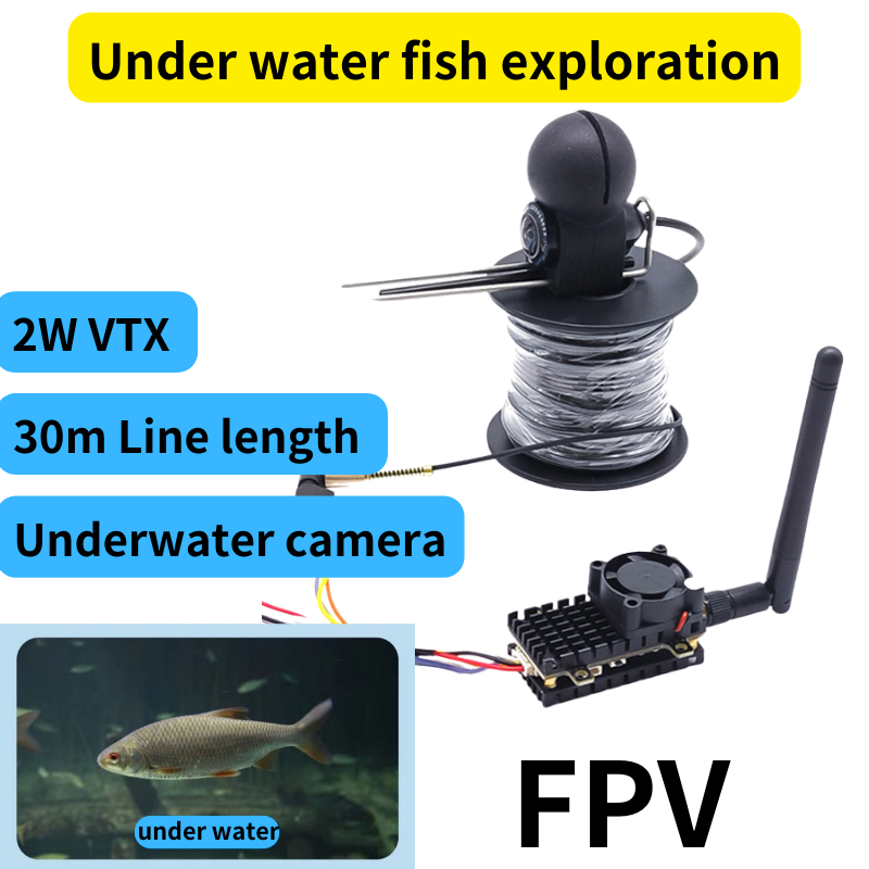 Fishing Camera - Trasmissione di immagini da 2 W,