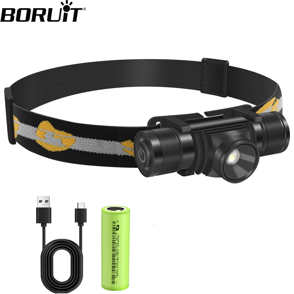 Fish Finder Charger - BORUIT D20 Mini lampada frontale zoomabile