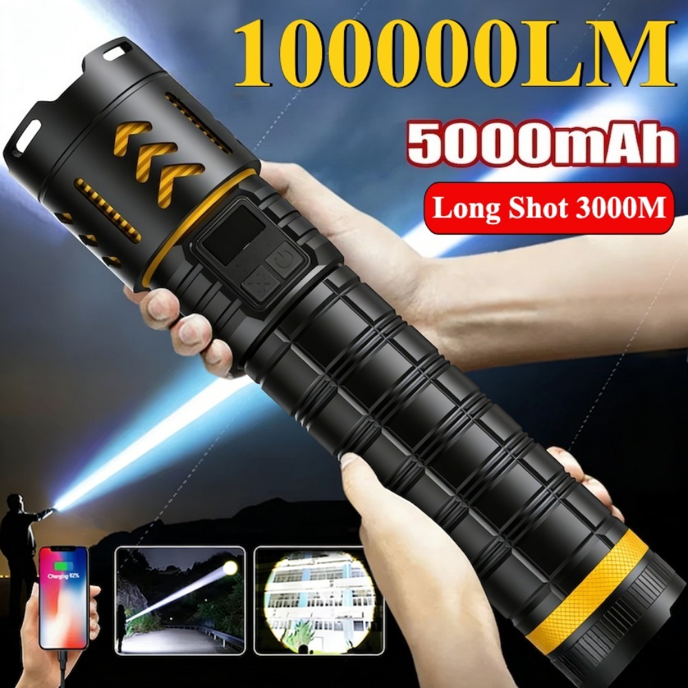 Fishing Light - Torcia a LED ad alta potenza,