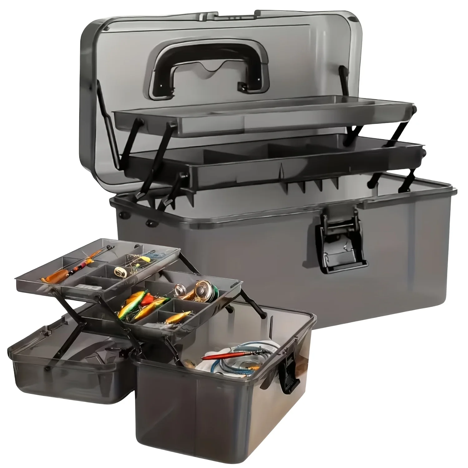 Fish Finder Case - Scatola per Attrezzatura da Pesca in