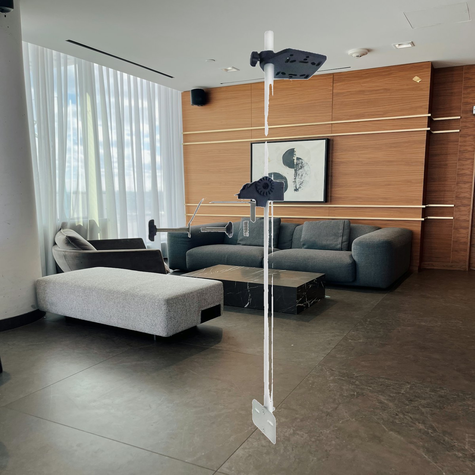 Fish Finder Mount - Supporto per Ecoscandaglio Facile da Trasportare