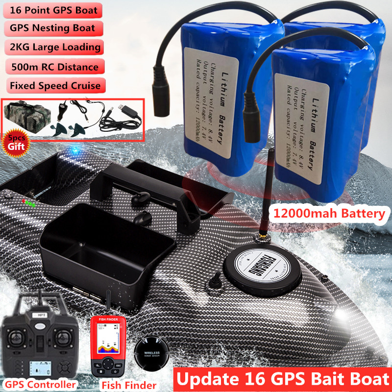 Fish Finder Gps - 16 punti GPS doppia posizione velocità
