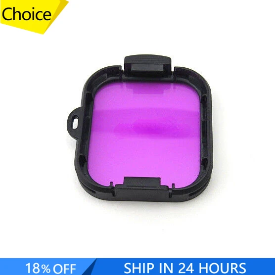 Underwater Camera - Filtro per immersione viola originale Guscio