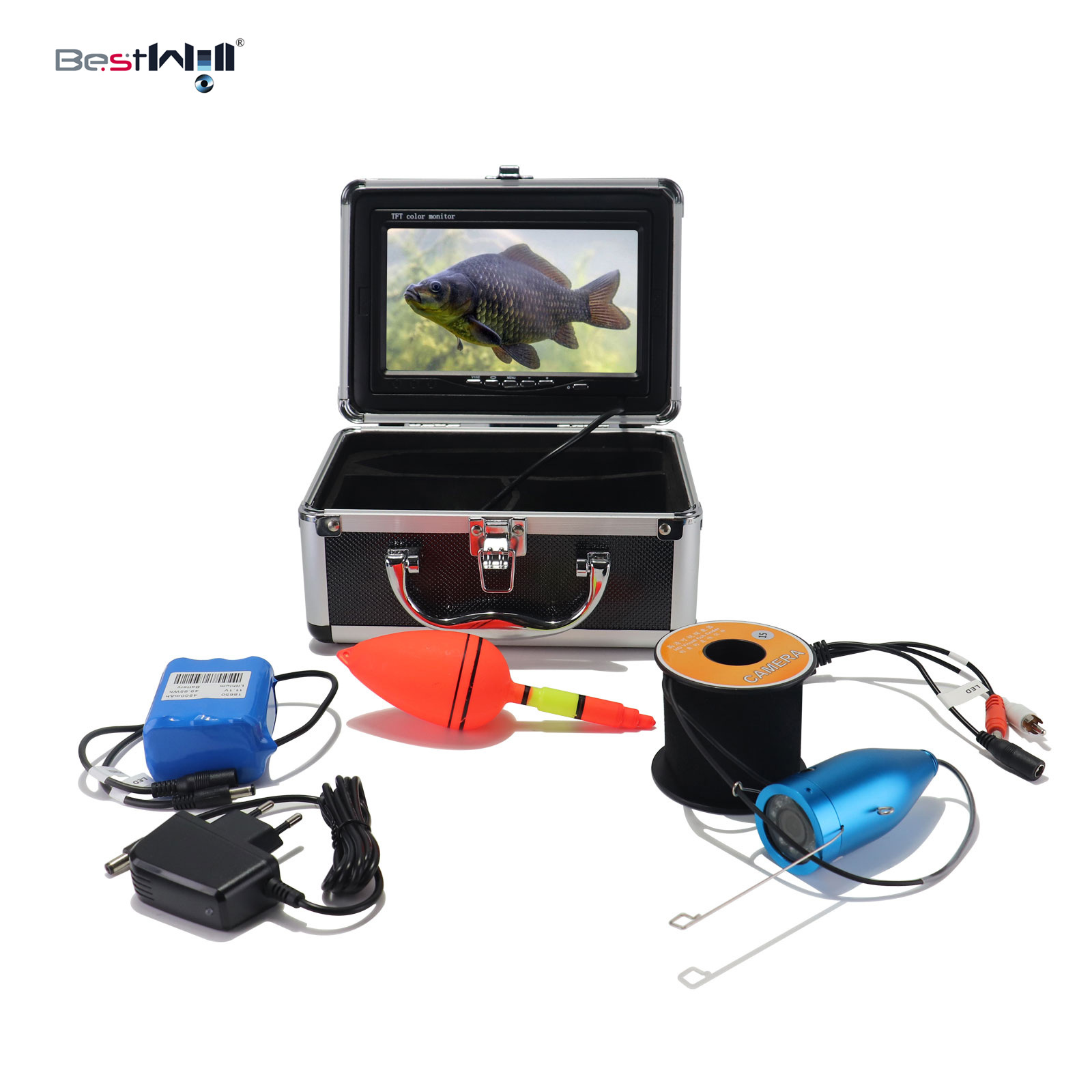 Fishing Camera - Telecamera Subacquea per Pesca con Schermo