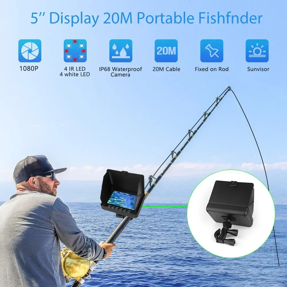 Fish Finder Display LCD da 5.0 - Fishing Camera recensione e prezzo
