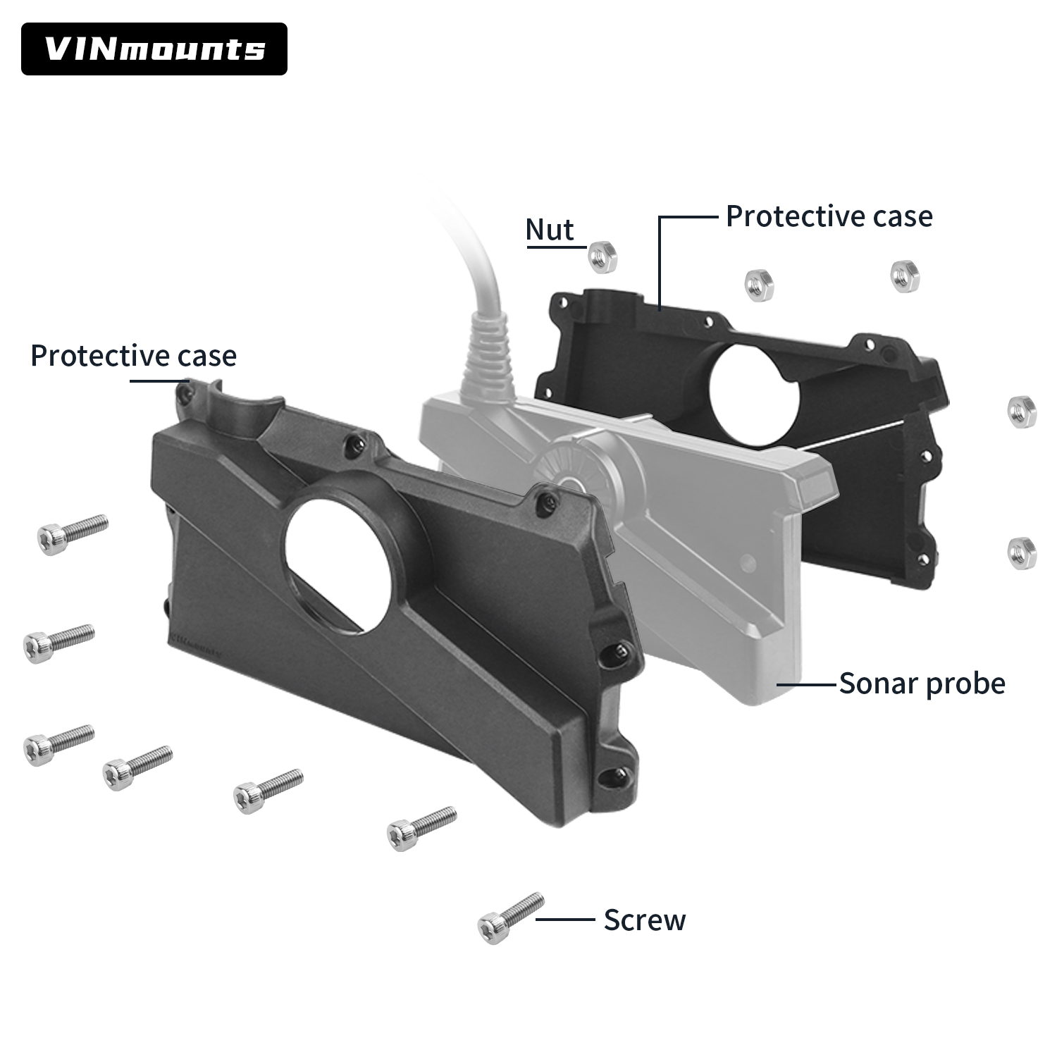 Supporti VIN per Garmin LVS34  - Fish Finder Mount recensione e prezzo