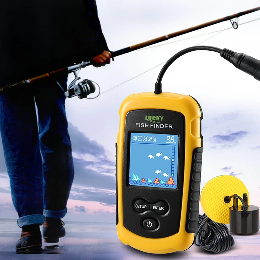 Schermo LCD a colori fortunato - Fish Finder Cable recensione e prezzo