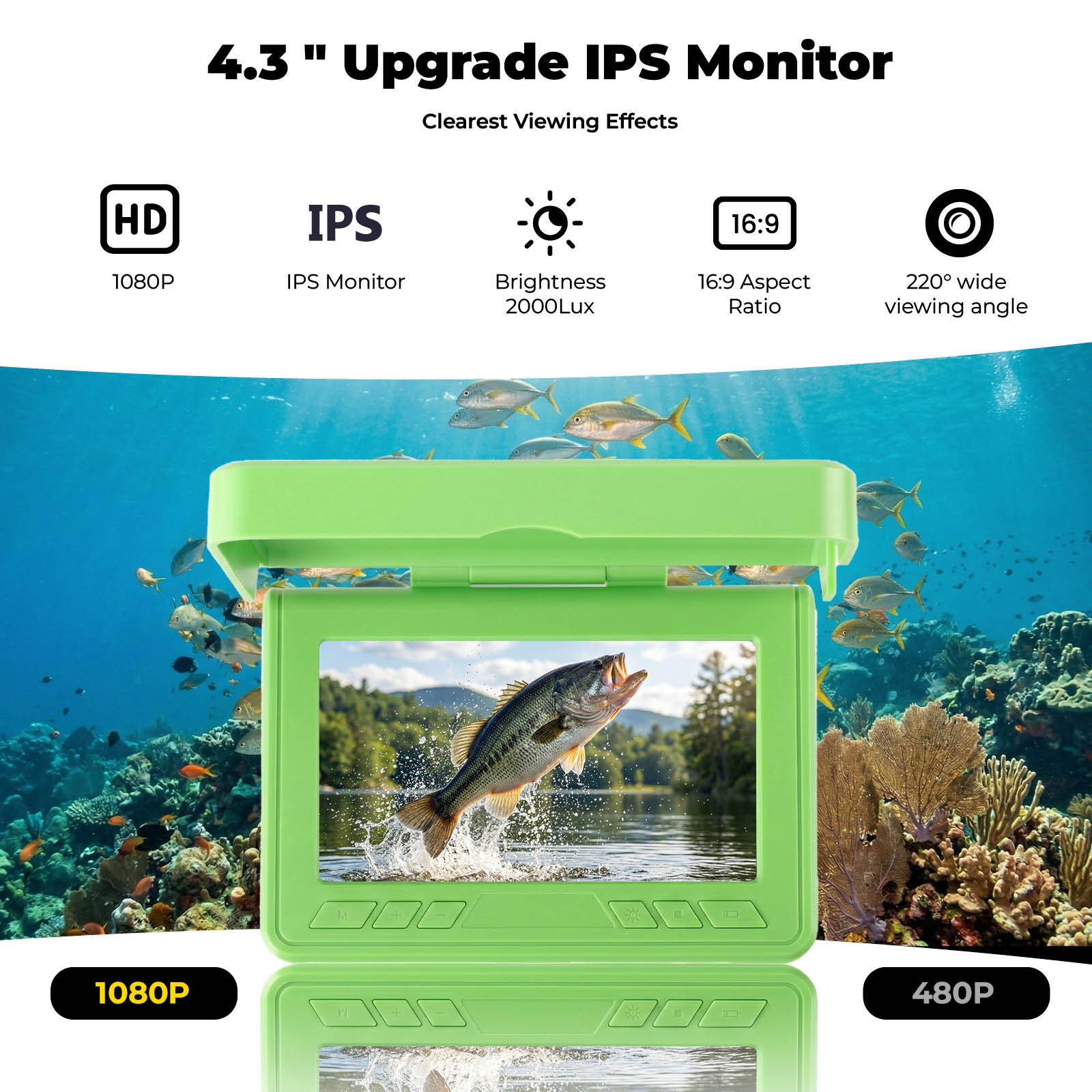 Telecamera Subacquea Portatile - Fish Finder Portable recensione e prezzo