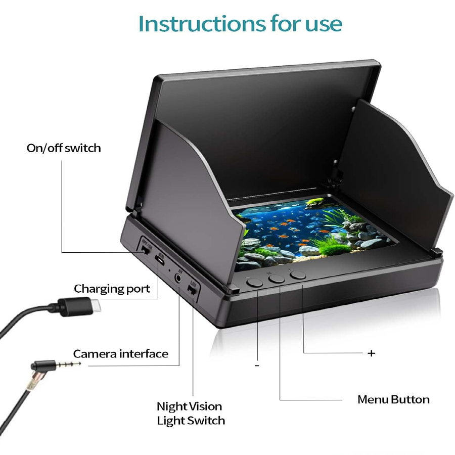 FOURQ Ecoscandaglio Portatile  - Fishing Depth Finder recensione e prezzo
