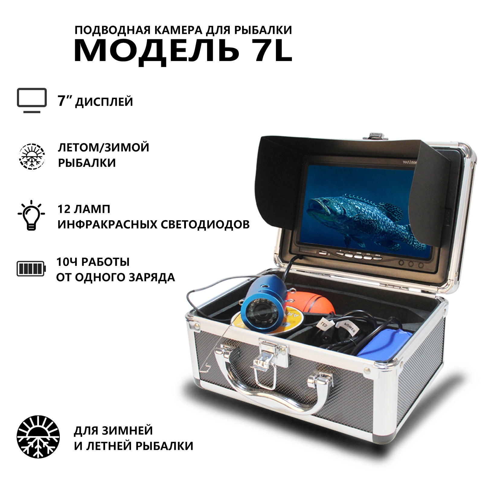 Telecamera Subacquea per Pesca - Fishing Camera recensione e prezzo
