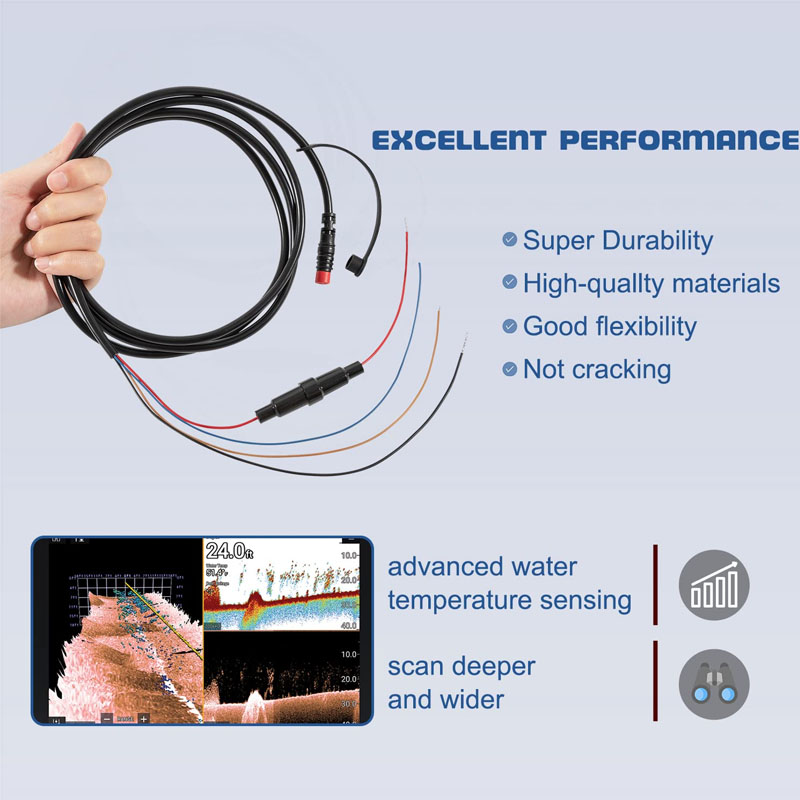 010-12199-04 Cavo di alimentaz - Fish Finder Cable recensione e prezzo