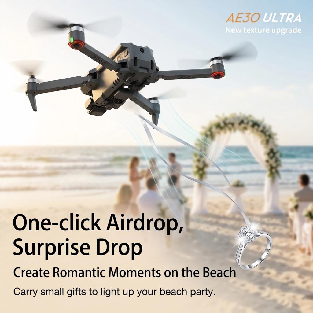 NUOVO Drone GPS AE30 Ultra con - Fishing Camera recensione e prezzo